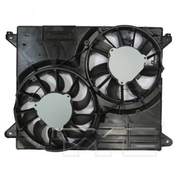 TYC 623670 Dual Radiator and Condenser Fan Assembly product image 2 of 3