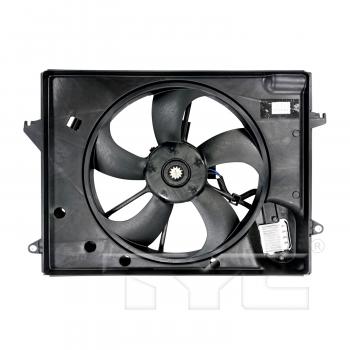 TYC Dual Radiator and Condenser Fan Assembly product image