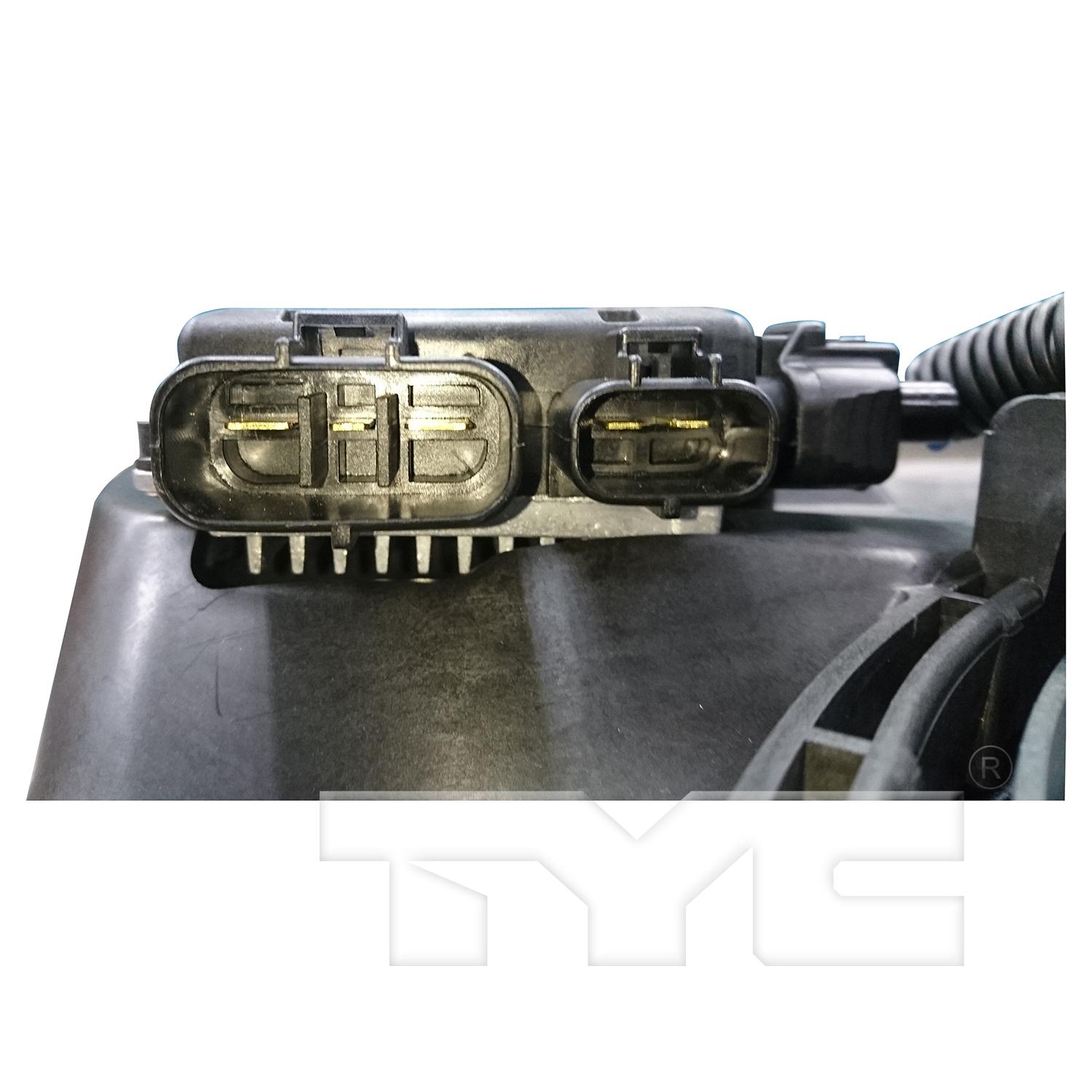 TYC 623700 Dual Radiator and Condenser Fan Assembly product image 3 of 3