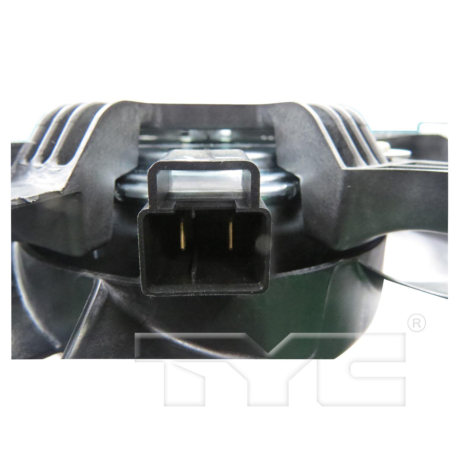 TYC 623710 Dual Radiator and Condenser Fan Assembly product image 3 of 3