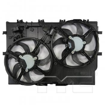 TYC 623720 Dual Radiator and Condenser Fan Assembly product image 2 of 3