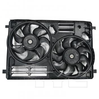 TYC 623800 Dual Radiator and Condenser Fan Assembly product image 1 of 3