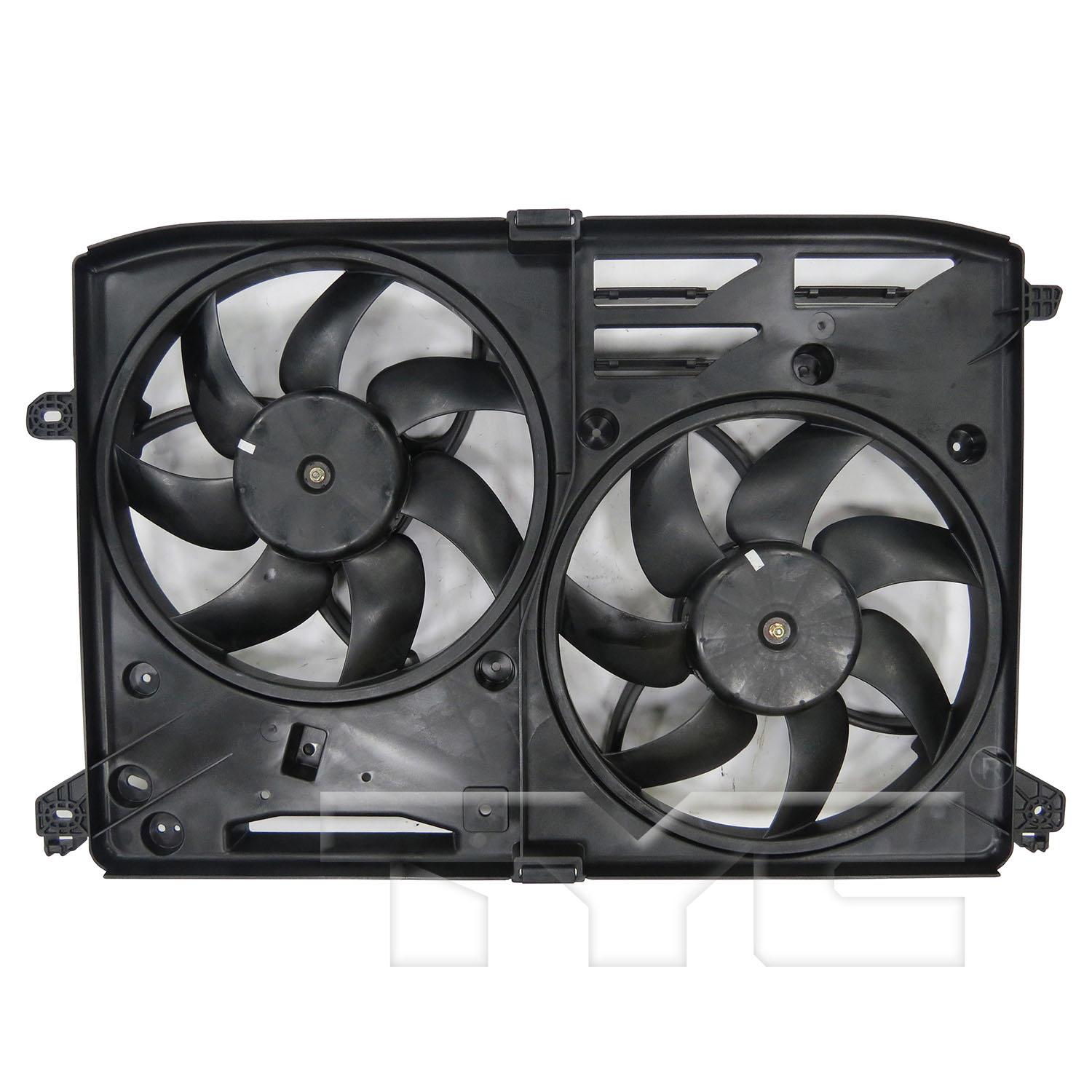 TYC 623870 - Dual Radiator and Condenser Fan Assembly TYC 623870 Dual Radiator and Condenser Fan Assembly product image 1 of 3