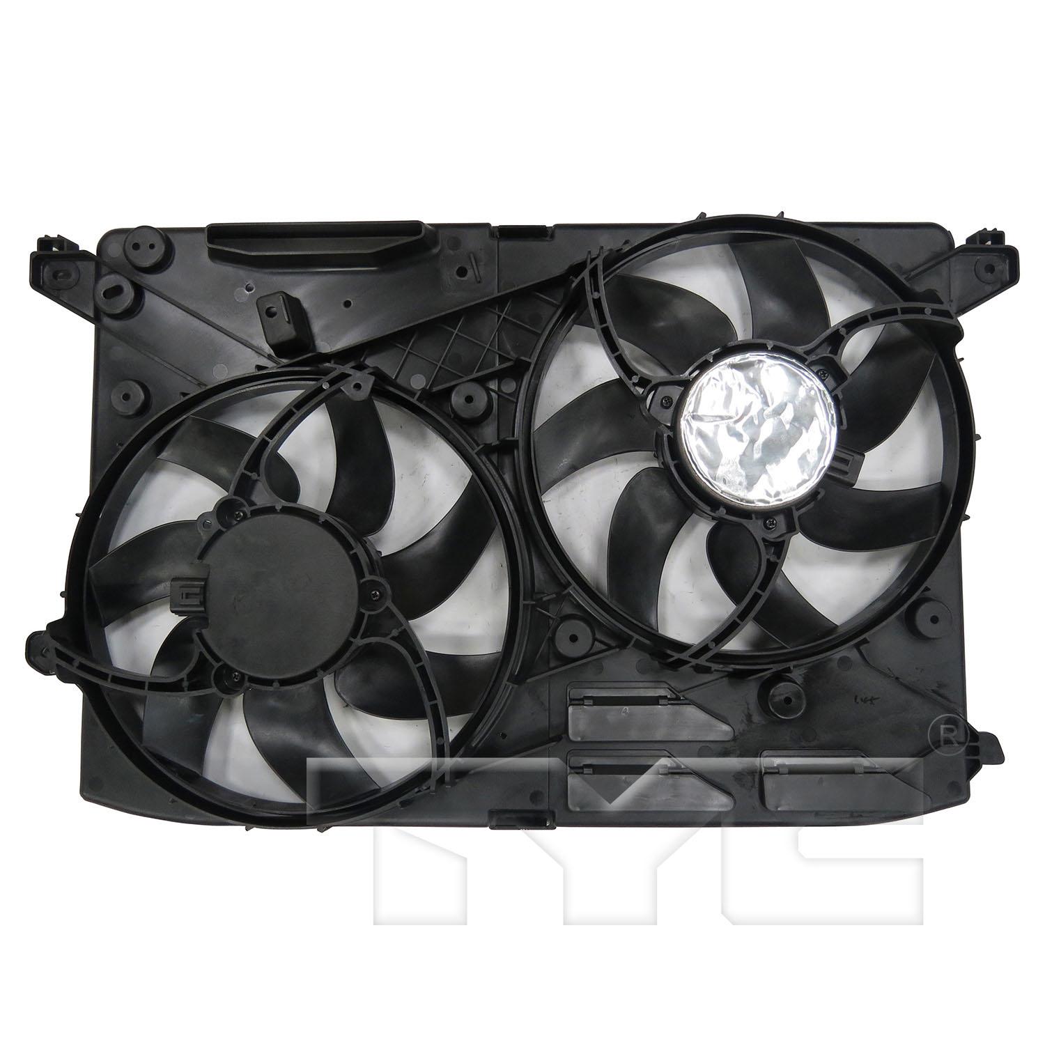 TYC 623870 - Dual Radiator and Condenser Fan Assembly TYC 623870 Dual Radiator and Condenser Fan Assembly product image 2 of 3