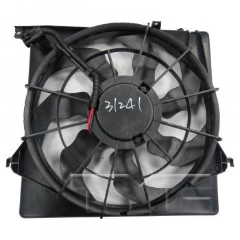 TYC 623880 Dual Radiator and Condenser Fan Assembly product image 2 of 3