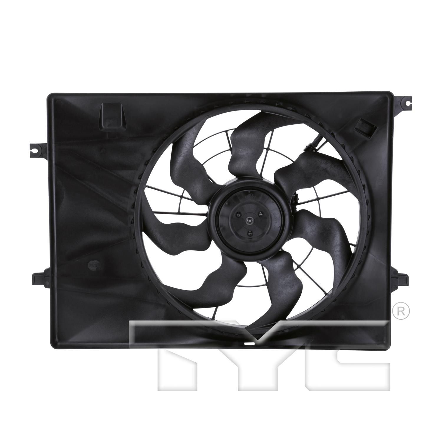TYC 623920 - Dual Radiator and Condenser Fan Assembly TYC 623920 Dual Radiator and Condenser Fan Assembly product image 1 of 3