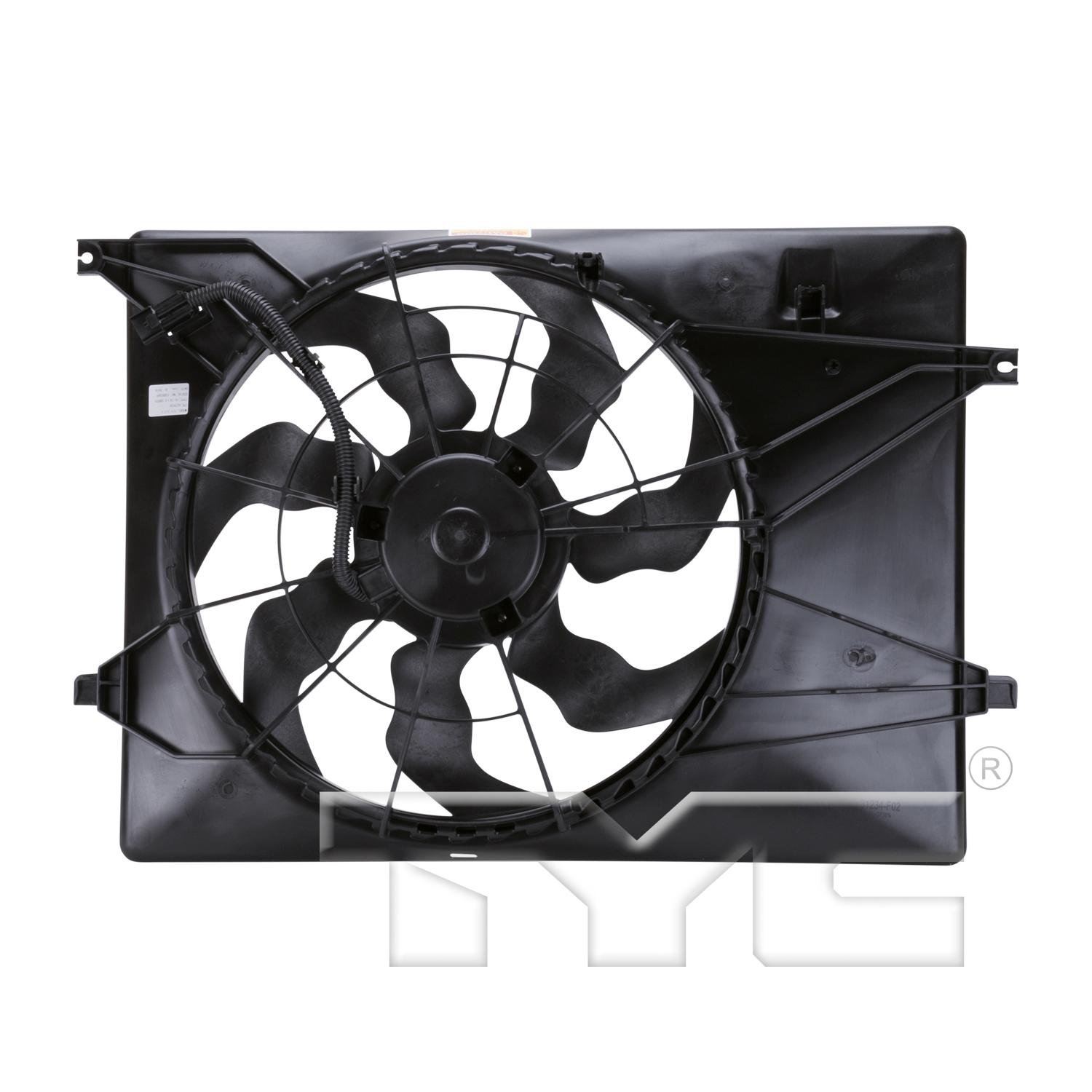 TYC 623920 - Dual Radiator and Condenser Fan Assembly TYC 623920 Dual Radiator and Condenser Fan Assembly product image 2 of 3