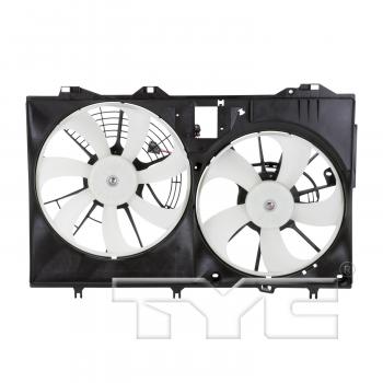 TYC 623940 Dual Radiator and Condenser Fan Assembly product image 1 of 4