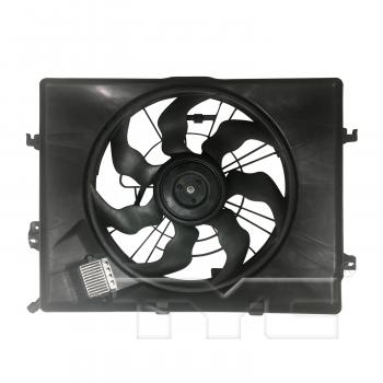TYC 623950 Dual Radiator and Condenser Fan Assembly product image 1 of 4