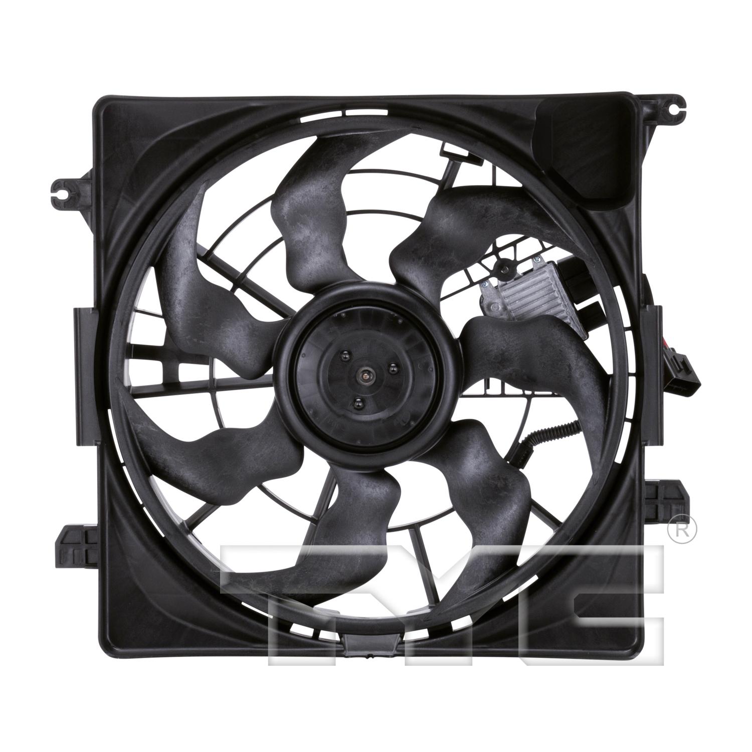 TYC 623970 - Dual Radiator and Condenser Fan Assembly TYC 623970 Dual Radiator and Condenser Fan Assembly product image 1 of 3