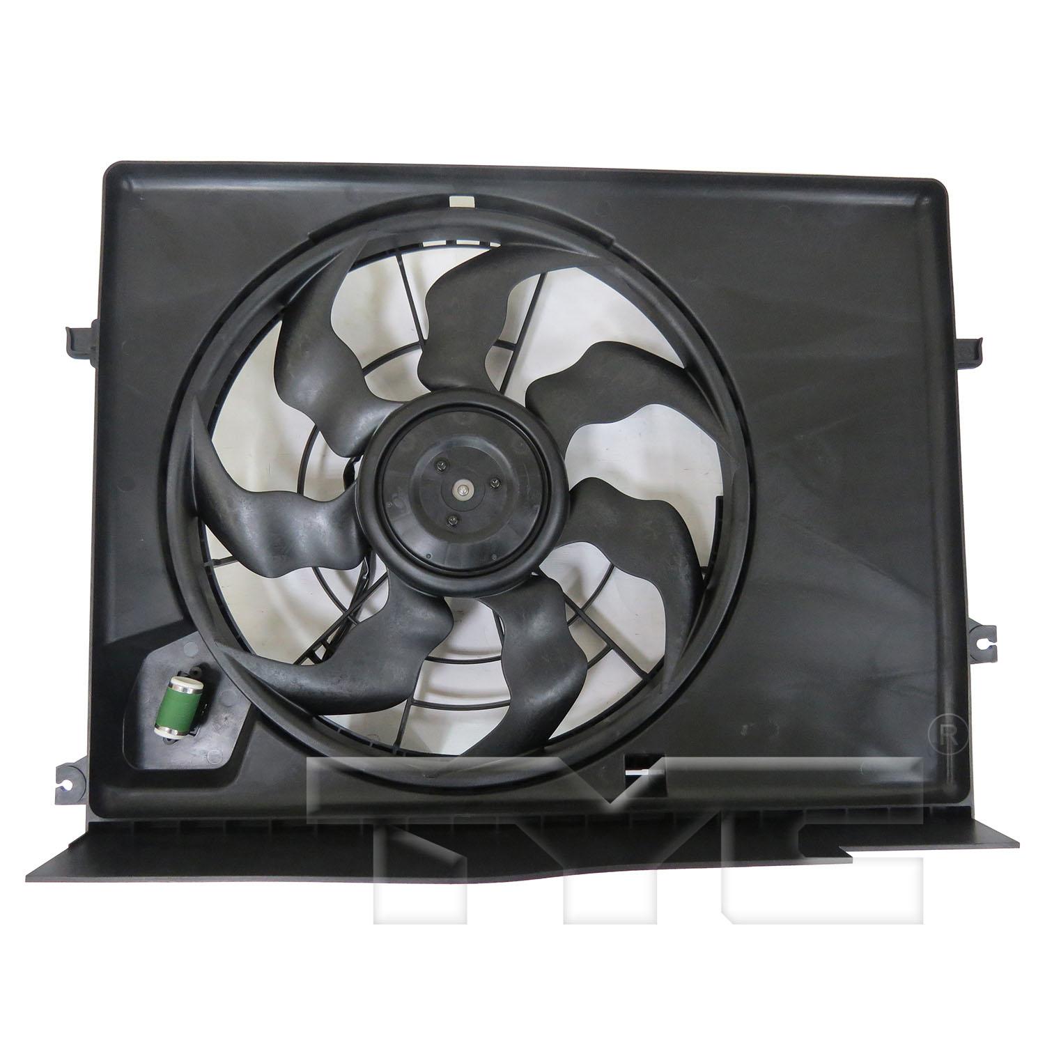 TYC 623980 - Dual Radiator and Condenser Fan Assembly TYC 623980 Dual Radiator and Condenser Fan Assembly product image 1 of 3