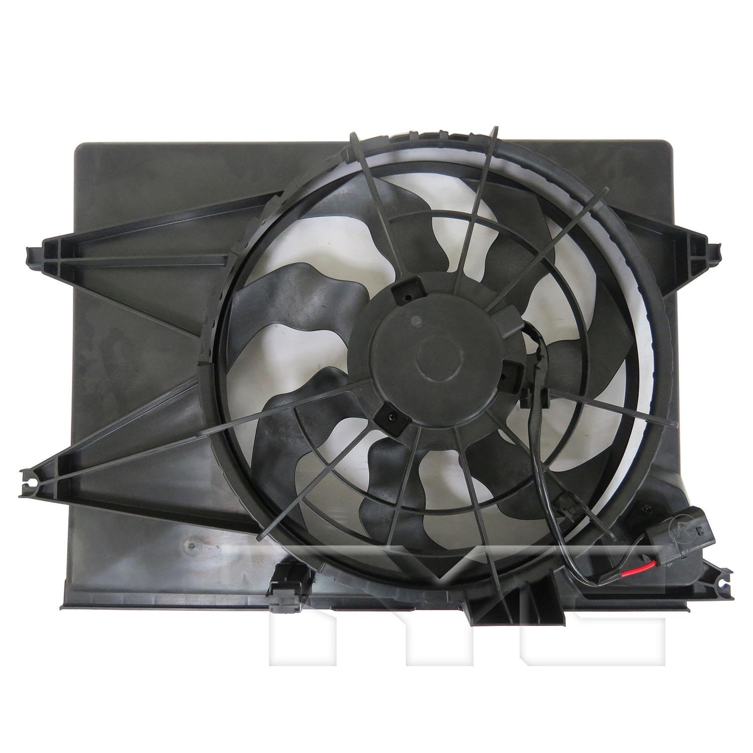 TYC 623980 - Dual Radiator and Condenser Fan Assembly TYC 623980 Dual Radiator and Condenser Fan Assembly product image 2 of 3