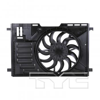 TYC 624020 Dual Radiator and Condenser Fan Assembly product image 1 of 3