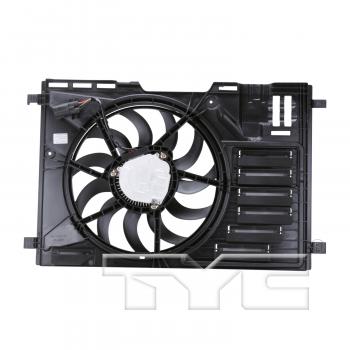 TYC 624020 Dual Radiator and Condenser Fan Assembly product image 2 of 3