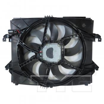 TYC 624040 Dual Radiator and Condenser Fan Assembly product image 2 of 3