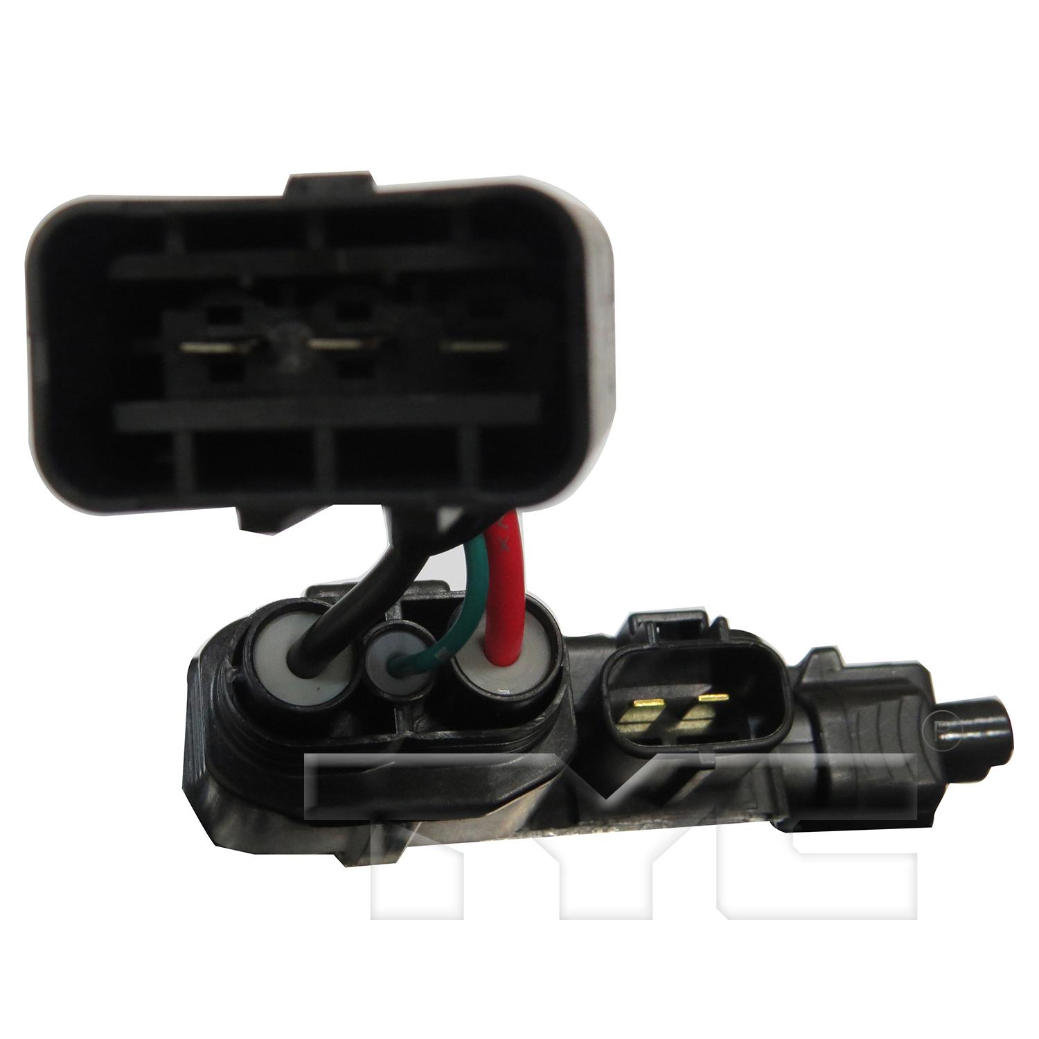 TYC 624150 Dual Radiator and Condenser Fan Assembly product image 3 of 4