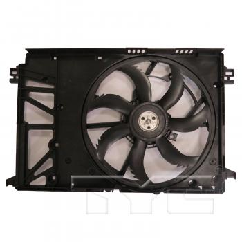 TYC 624200 Dual Radiator and Condenser Fan Assembly product image 1 of 3