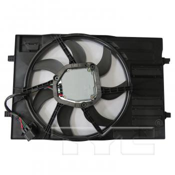TYC 624220 Dual Radiator and Condenser Fan Assembly product image 2 of 4