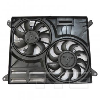 TYC 624310 Dual Radiator and Condenser Fan Assembly product image 1 of 3