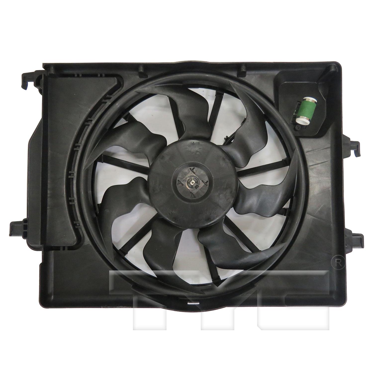TYC 624330 - Dual Radiator and Condenser Fan Assembly TYC 624330 Dual Radiator and Condenser Fan Assembly product image 1 of 3