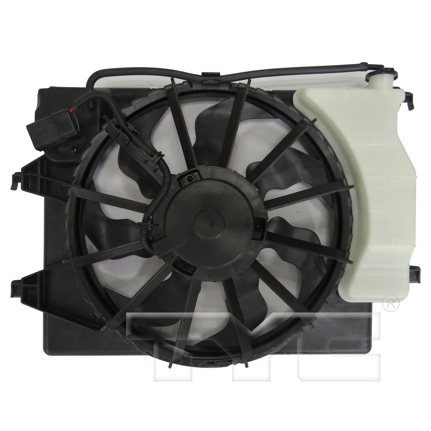TYC 624330 - Dual Radiator and Condenser Fan Assembly TYC 624330 Dual Radiator and Condenser Fan Assembly product image 2 of 3