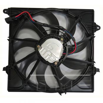 TYC 624400 Dual Radiator and Condenser Fan Assembly product image 2 of 3