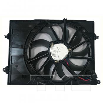 TYC 624410 Dual Radiator and Condenser Fan Assembly product image 2 of 4