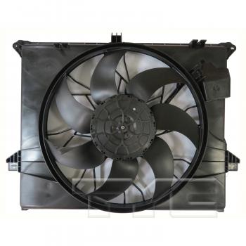 TYC 624420 Dual Radiator and Condenser Fan Assembly product image 1 of 3