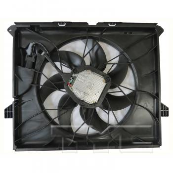 TYC 624420 Dual Radiator and Condenser Fan Assembly product image 2 of 3