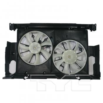 TYC 624490 Dual Radiator and Condenser Fan Assembly product image 1 of 3