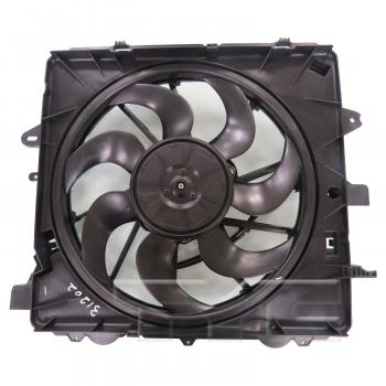 TYC 624510 Dual Radiator and Condenser Fan Assembly product image 1 of 3
