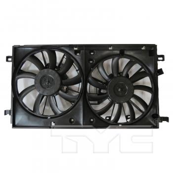TYC 624530 Dual Radiator and Condenser Fan Assembly product image 1 of 3