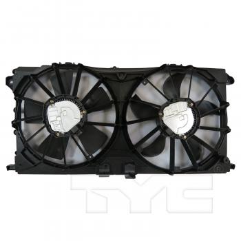 TYC 624570 Dual Radiator and Condenser Fan Assembly product image 2 of 6