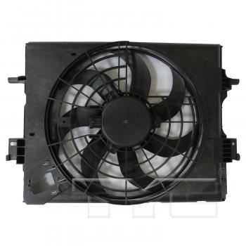 TYC 624640 Dual Radiator and Condenser Fan Assembly product image 2 of 3
