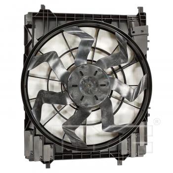 TYC 624890 Dual Radiator and Condenser Fan Assembly product image 1 of 3