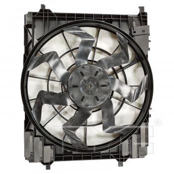 TYC 624900 Dual Radiator and Condenser Fan Assembly product image 1 of 3