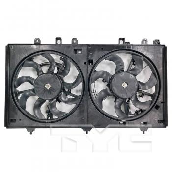 TYC 624940 Dual Radiator and Condenser Fan Assembly product image 1 of 3