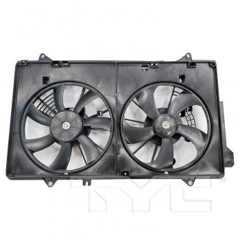 TYC 624950 Dual Radiator and Condenser Fan Assembly product image 1 of 3