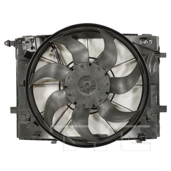 TYC 625000 Dual Radiator and Condenser Fan Assembly product image 1 of 3