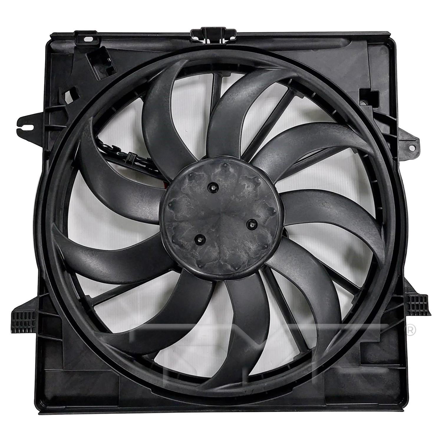 TYC 625050 - Dual Radiator and Condenser Fan Assembly TYC 625050 Dual Radiator and Condenser Fan Assembly product image 1 of 3