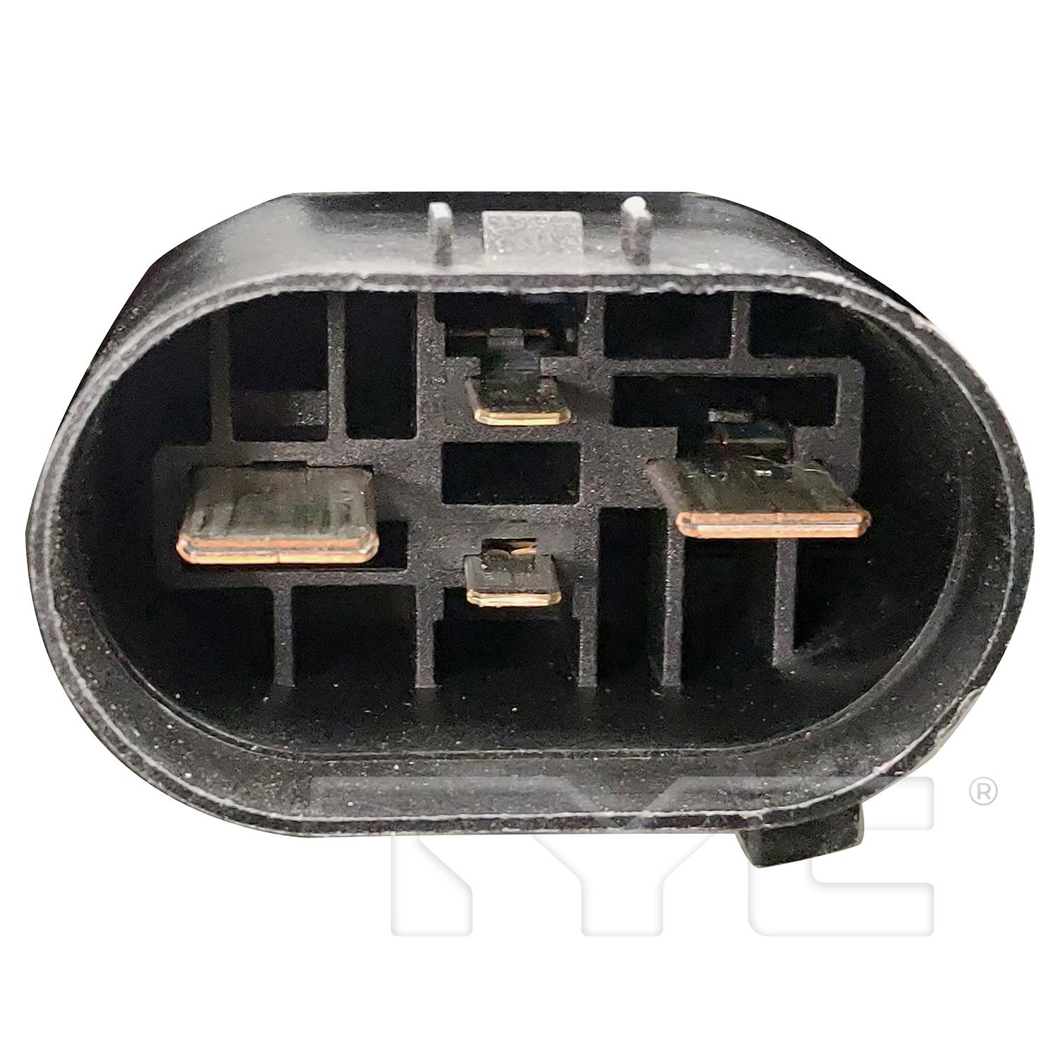 TYC 625070 Dual Radiator and Condenser Fan Assembly product image 3 of 3