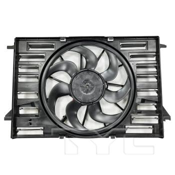 TYC 625080 Dual Radiator and Condenser Fan Assembly product image 1 of 3