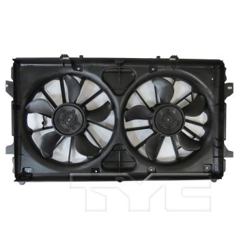 TYC 626000 Dual Radiator and Condenser Fan Assembly product image 1 of 3