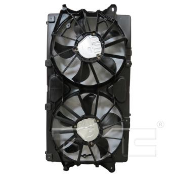 TYC 626000 Dual Radiator and Condenser Fan Assembly product image 2 of 3