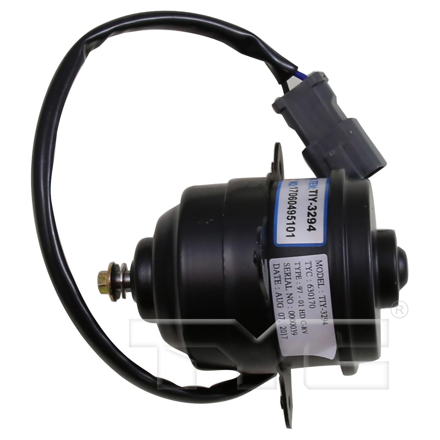 TYC 630170 - Engine Cooling Fan Motor TYC 630170 Engine Cooling Fan Motor product image 3 of 4