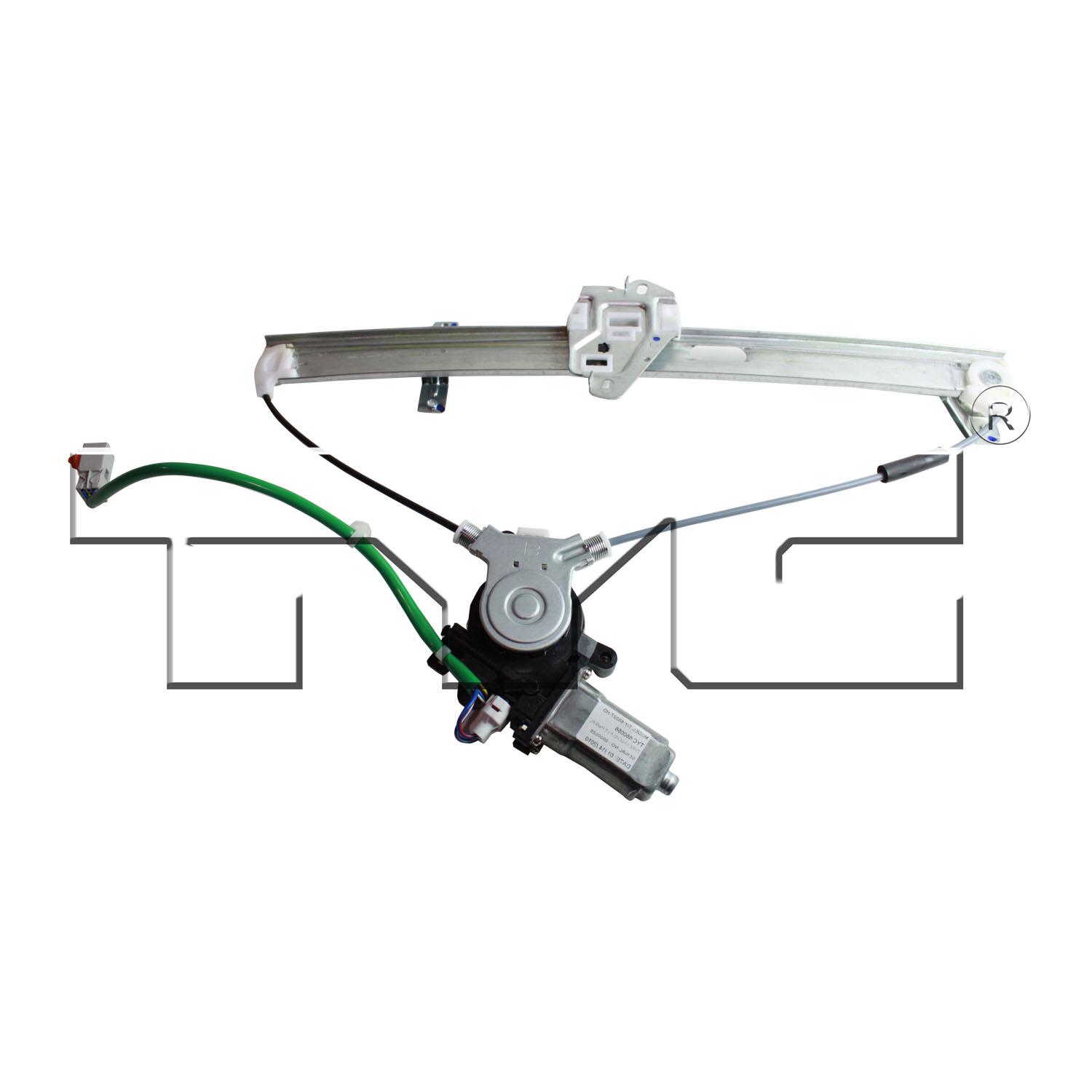 TYC 660055 Power Window Motor and Regulator Assembly product image 1 of 3