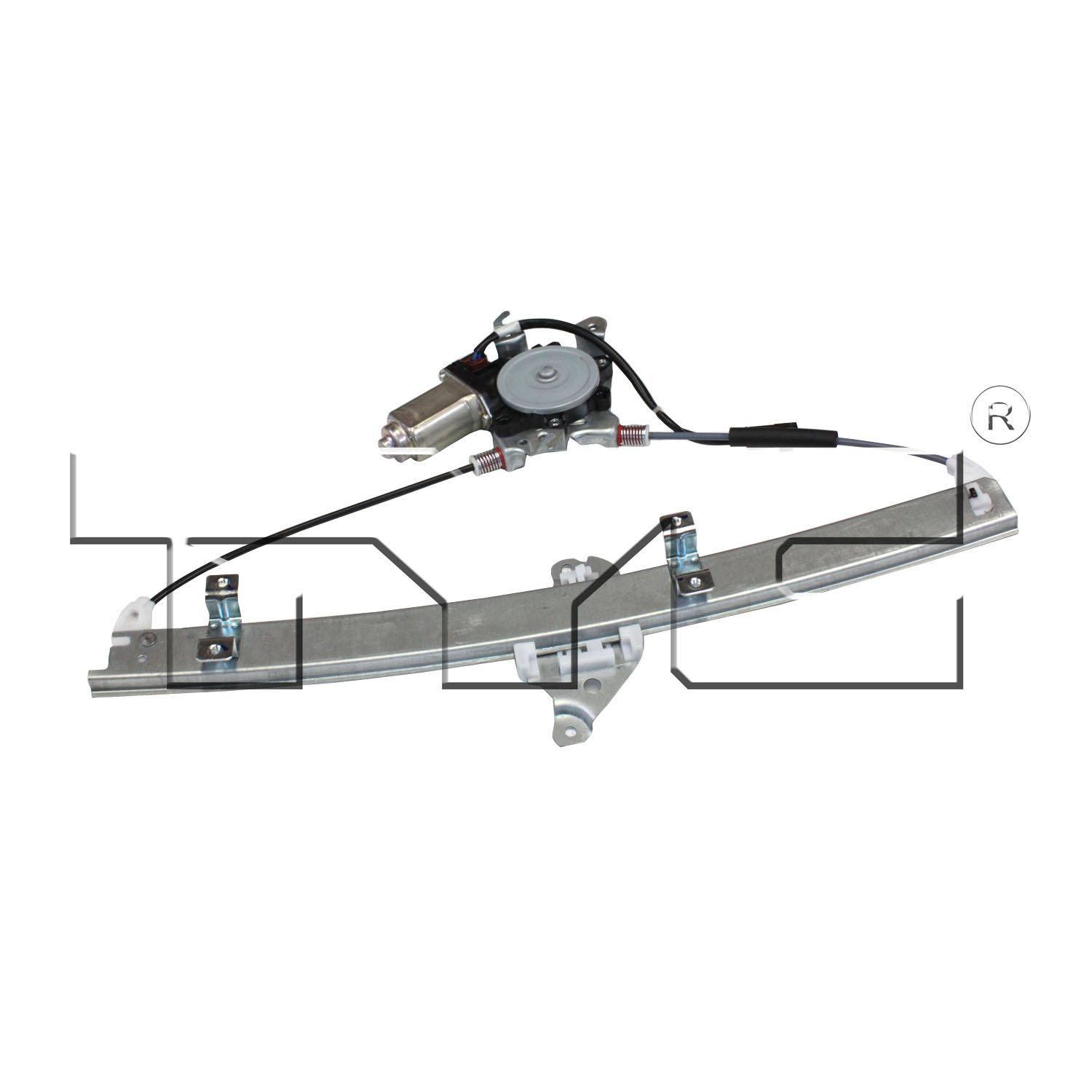 TYC 660074 Power Window Motor and Regulator Assembly product image 2 of 3