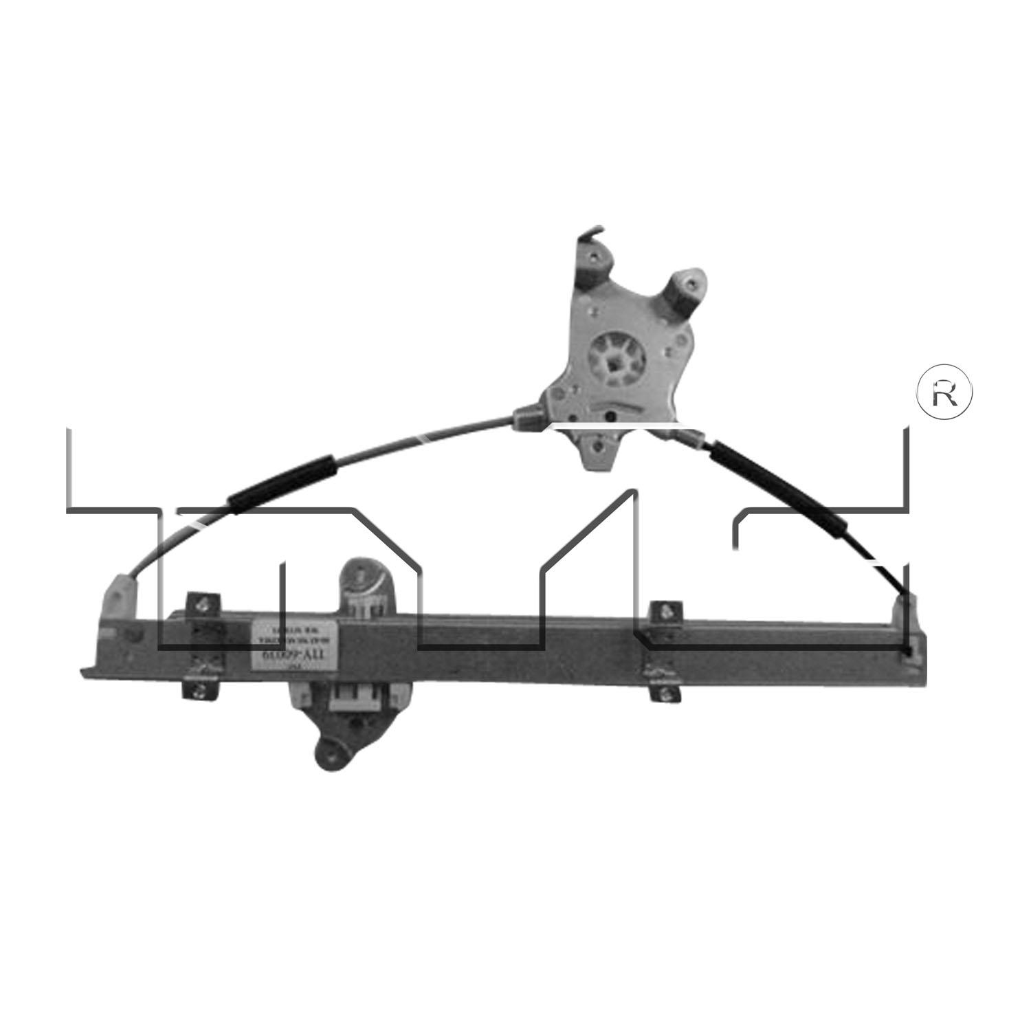 TYC 660078 Power Window Motor and Regulator Assembly product image 2 of 2