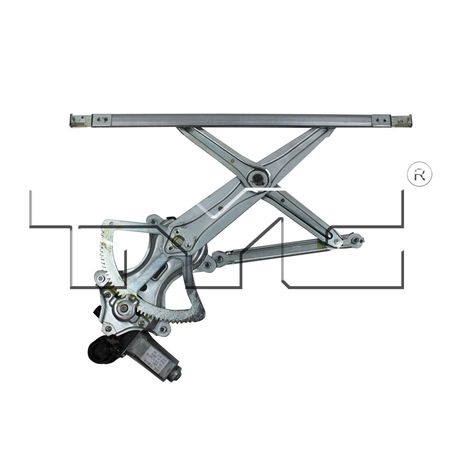 TYC 660097 Power Window Motor and Regulator Assembly product image 1 of 3