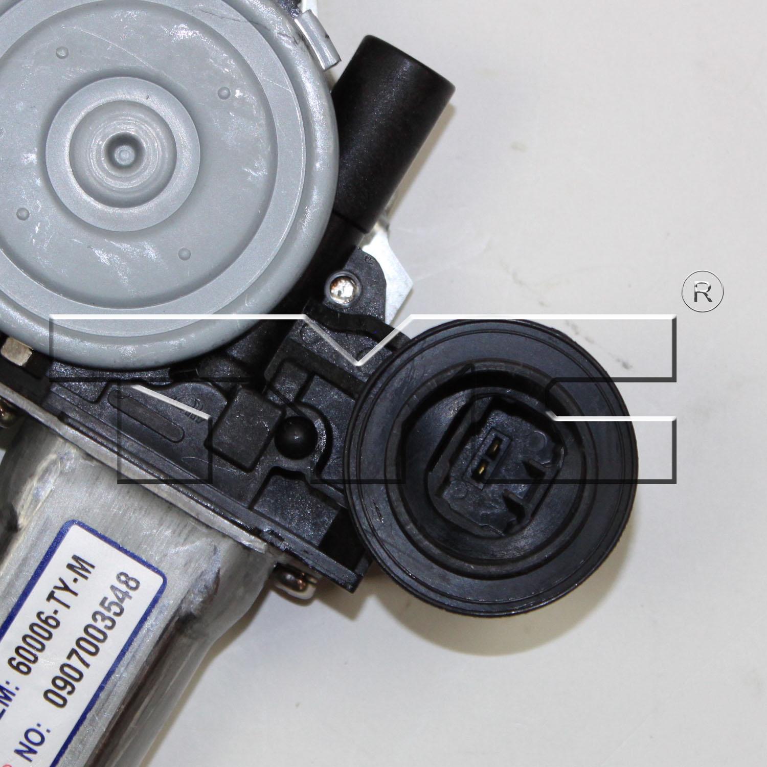 TYC 660097 Power Window Motor and Regulator Assembly product image 3 of 3